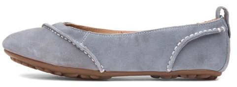 Hush Puppies Ladies Janessa Ballerina, Blue, 5