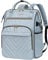 VANKEAN Laptop Backpack for Women Men 17.3 Inch Stylish Computer Work Backpack, Waterproof College Daypack Backpacks with USB Port & RFID Blocking, Business Travel Backpack, Light Blue