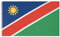 MUWO Flagge Nations Together 90 x 150 cm Nationalmanschaften, doppelseitige Gartenflagge, wetterfeste Fanflagge, Fußballflagge Polyester Länderfagge Deutschland mit Ösen (Namibia)
