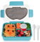 MaMix Bento Lunch Boxes for Adults Kids, Bento Box Adult Lunch Box, 5 Compartment Lunch Box Containers for Adults, Meal Prep Containers Accessories Reusable & Leakproof (Blue)