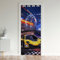 Race Voitures Rideaux Interieur Salon Chambre Peed Sports Voitures Rideau de Porte 150x203cm Extreme Jaune Rideau Occultant Décoration Rideaux Exterieur d'entrée