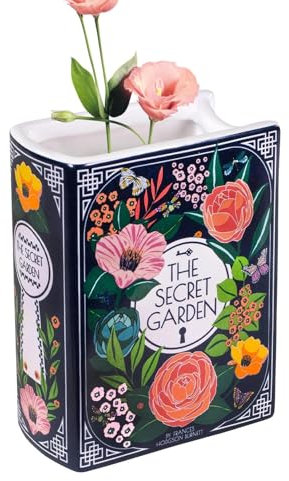 Qikam Book Vase, Keramik Buch Vasen, Bücherform Dekorative Vase, Buchvase Für Blumen, Niedliche Bücherregal Dekoration Aesthetic Room Decor Moderne Schicke Vase Für Heimdekoration Wohnzimmer, NMORYD7SLDTYB5Q2UI3