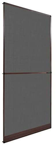 Rantry Zanzariera a battente marrone per porte 100 x 215 cm porta di casa