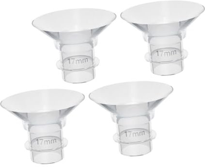 GARVALON 4piezas Insertos De Silicona Para Flange De Extractor De Leche Accesorios Para Sacaleches Portátiles Reemplazos De Flange De Bomba De Leche