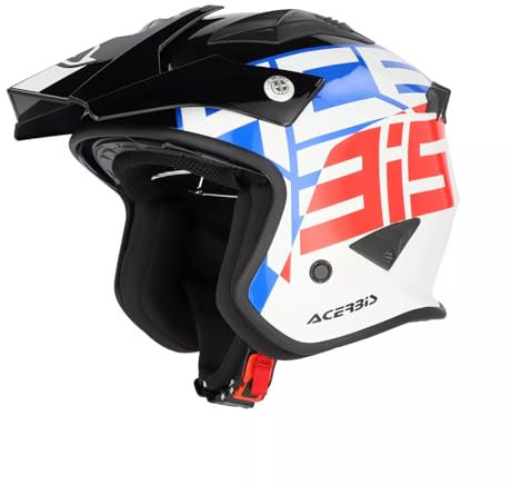 Acerbis CASCO JET ARIA GRAPHIC BIANCO/BLU/ROSSO L
