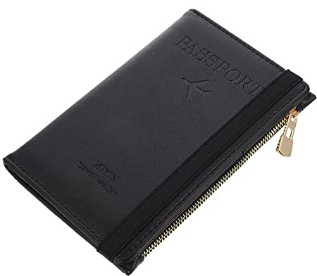 Beaupretty Passwortschutz RFID-kartenetui Mit Integriertem Reisepass-Schutz Kurze Ausführung Für Sicheres Reisen Und Ordentliche Aufbewahrung Von Karten Und Ausweisen