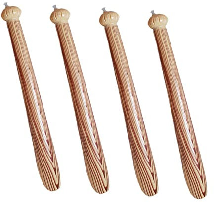 QUMIIRITY Aufblasbarer Baseballschläger 80cm PVC Leichtes Jubelspielzeug Kinder Party Outdoor Sport Zubehör 4 Stück