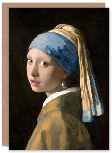 Artery8 Johannes Vermeer Art Card Girl with a Pearl Earring