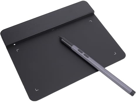 ZDAGELD Grafik-Zeichenpad T430, 4x3-Zoll-Zeichentablett mit 16K-Stift, 10 Stiftspitzen, OTG-Adapter für/MAC/, Kompatibel mit Sketchbook/Illustrator