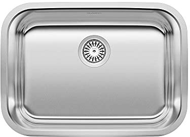 BLANCO, Stainless Steel 441025 STELLAR Undermount Kitchen Sink, 25 X 18