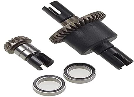 Carson 500405362 - Modellbauzubehör: X10EB Differenzial, vorne komplett, Schwarz