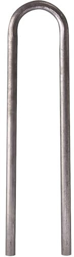 Alberts 772376 Schutzbügel Universal | zum Einbetonieren | feuerverzinkt | Breite 360 mm | Höhe über Boden 1000 mm