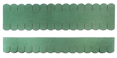 Martinshof Rothenburg Diakoniewerk Mini tejas de techo (33 mm), color verde