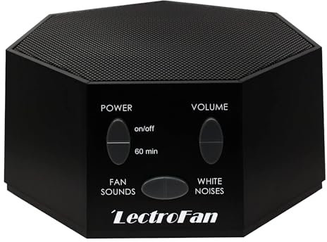 LectroFan Sleep White Noise Machine (USA Version, US Plug Included)