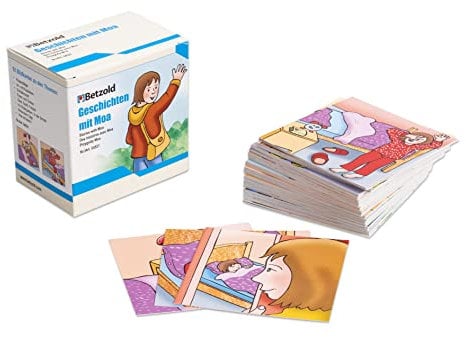 Betzold - Geschichten mit Moa - Lernspiel Sprachförderung Lernmittel Deutsch