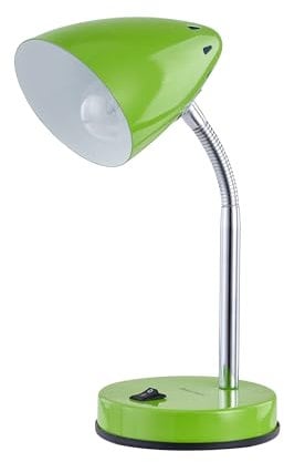 Innoteck Coloured Adjustable Desk Lamp, Metal, 40 W, Green