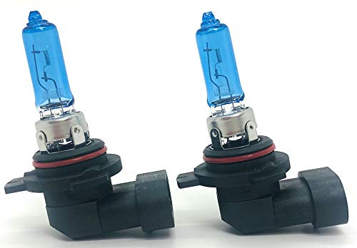 - XENON WEISSE OPTIK - ca. 6000K Halogen Auto Lampen 12V für Abblendlicht, Fernlicht, Zusatzscheinwerfer und Nebelscheinwerfer nach Wahl. (2x HIR2 9012 55W)
