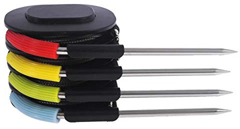 DELSbbq Fleischsonde für Weber iGrill, 4 Stück