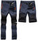 SANMIO Herren Wanderhose Zip Off Atmungsaktiv Arbeit Hosen Softshellhose Outdoor Sommer Funktionshose Trekkinghose Entfernbar Schnell Trockend (mit Gürtel) Blau, XXL