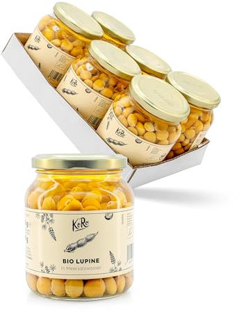 KoRo - Bio Lupinen in Salzwasser 6 x 190 g