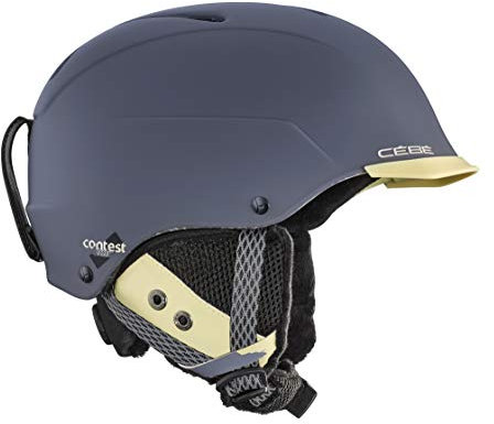 Cébé Unisex-Adult Contest Visor Skihelm, Storm Matte, M