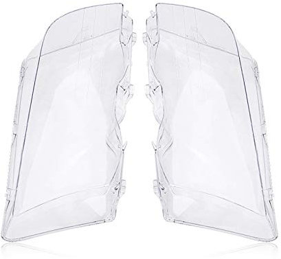 EVGATSAUTO Cubierta de Faro, 1 par de Cubierta de Lente Transparente para Faro Izquierdo y Derecho para E46 3 Series 1998 1999 2000 2001 4 Puertas
