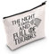 LEVLO Thrones Game Kosmetiktasche für Thrones Game Fans Geschenk The Nnight is Dark and Full Terrors Thrones Game Make-up Reißverschlusstasche Tasche für Freunde Familie, The Night is Dark,