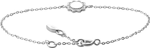 FOSSIL Damen-Gliederarmband Elliott You Are My Sunshine Sterlingsilber zweifarbig, JFS00563040