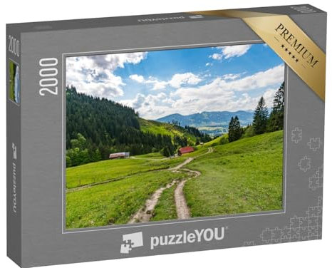puzzleYOU: Puzzle 2000 Teile „Wunderschöne Allgäuer Alpen“ – aus der Puzzle-Kollektion Allgäu