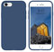 DUEDUE Coque pour iPhone 7/8/SE, Silicone Militaire Antichoc, Doublure Coque de Téléphone pour iPhone 7/8/SE Protection Ecran Intégrale,Toucher Confortable Anti Rayures Etui de iPhone 7/8/SE, Bleu