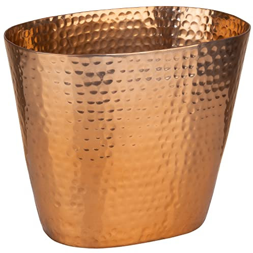 APS 36106 Seau à vin/champagne en aluminium pour 1 bouteille Aspect cuivre 20,5 x 14 x 17 cm