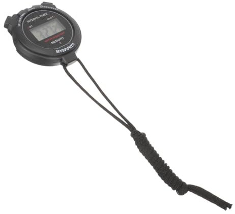 Toddmomy Lot De 3 Chronomètres De Sport À Grand Écran Minuterie Numérique Portable pour Enseignants Arbitres Et Activités en Extérieur