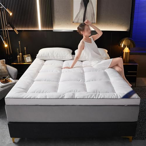 FloAPa Japanische Bodenmatratze Dicke Futonmatratze Weiche rutschfeste Schlafmatratzen Faltbare Gerollte Matratze Für Kinderzimmer Gästebett Camping,001,180 * 200cm