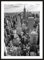 HUBDECO Bild Wanddekoration Poster - Hochwertiges Poster gedruckt auf 200g/m2 Posterpapier - Tolle Zimmerdekoration - Schlafzimmer Bilder - Ohne Ramen - 40x30cm - New York