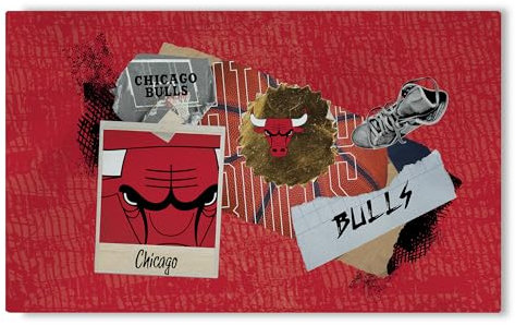 NORTHWEST NBA Chicago Bulls Waschbarer Teppich, 91,4 x 157,5 cm, Display