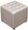CMJSGG Ledergepolsterter Würfel-Pouf-Ottomane, Pouf-Fußhocker, quadratisches Massivholz, Leder, Wohnzimmer-Couchtisch, kleine Bank, grün, 40 x 40 x 35 cm