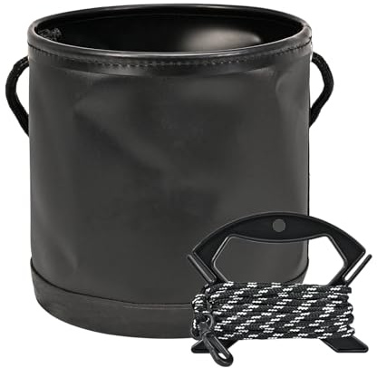4,5 l tragbarer Falteimer – Falteimer-Wasservorratsbehälter | Outdoor-Pop-Up-Eimer| Klappbares Camp-Waschbecken | Zusammenklappbarer Eimer-Wasserbehälter für Camping,