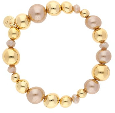 Lizas Armband gold Schmuckarmband verschiedene Modelle (gold/aprikot)