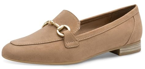 Marco Tozzi Damen 2-24212-42 Loafer, Beige, 41 EU