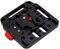 jojofuny Battery Qr Plate Adapter Push Button Release and Screw Holes for Video Cage