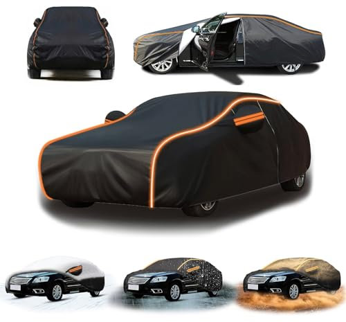 Autoplane Gemacht Für Citroen C3 2002-2024,Vollgarage Auto Winter,wasserdichte und Atmungsaktive Auto Abdeckplane,Umfassender Schutz p183ca