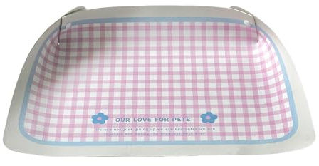 Futtermatte für Haustiere, ölbeständig, wasserdicht, Placemat Design, rutschfest, für Hunde, Katzen, ohne Kieselsteine