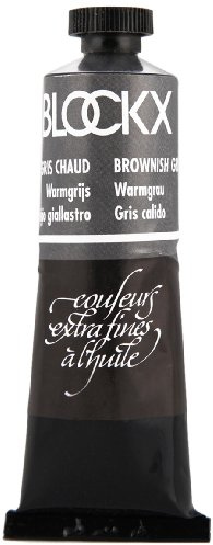 Blockx Brownish Grey Oil Paint, 35ml Tube