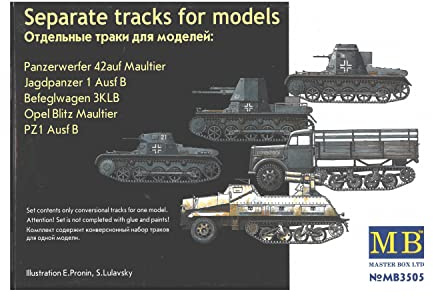 Master Box MB3505 - Panzer I Einzelgliederketten aus Plastik