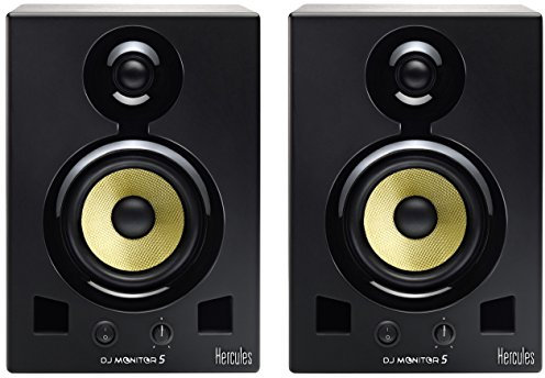 Hercules DJ Monitor 5 coppia monitor amplificati a 2 vie da 80 watt (160 di picco)