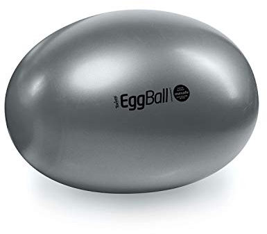PEZZI Original Eggball MAXAFE 85 cm grau Sitzball Gymnastikball Pezziball Ball