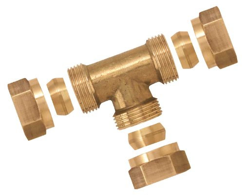 Boutté 3135339 Té bicône laiton 15x21 Egal Tube Ø12