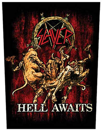 Slayer Hell Awaits Rückenaufnäher