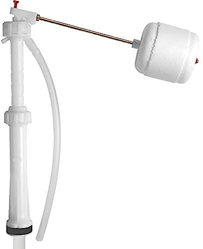 fominaya 144300320 Grifo Extensible Vertical 3/8, conexión en Resina (Pom) Negro, Estandar