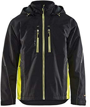 Blåkläder 48901977 Leichte Gefüttert Funktionsjacke Schwarz / Gelb 4XL
